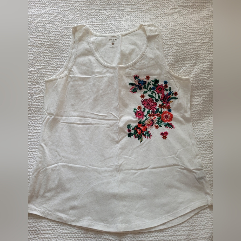 Brand new white tank